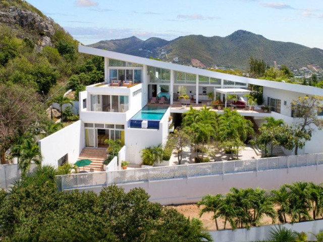 Stunning One-of-a-Kind 5 Bedroom Oceanview Luxury Villa for Sale in Pelican Key, St. Maarten