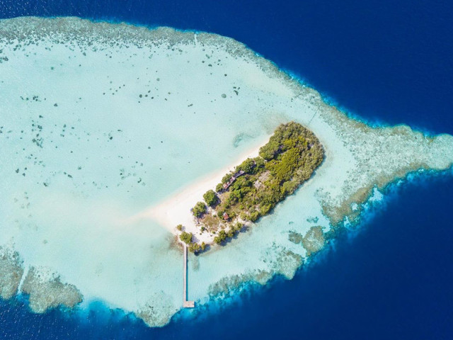 Gorgeous 4 Hectare Virgin Island with Ready Commercial Development Plan for Sale in the Maldives