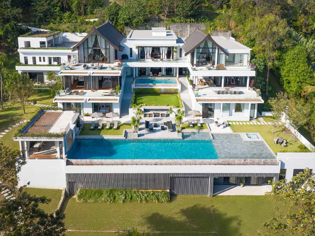Palatial 10 Bedroom Ultra Luxury Beachfront Villa for Sale in Cape Yamu, Phuket