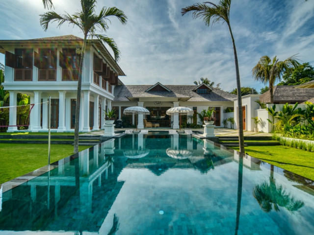 Brand New 4-5 Bedroom Luxury Colonial Beachside Residence for Sale in Seseh, Bali