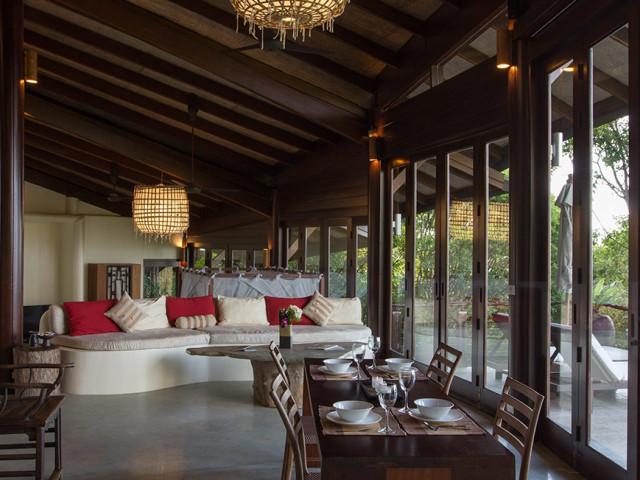 Unreal 3 Bedroom Tropical Luxury Hillside Villa with Waterfall in Koh Samui