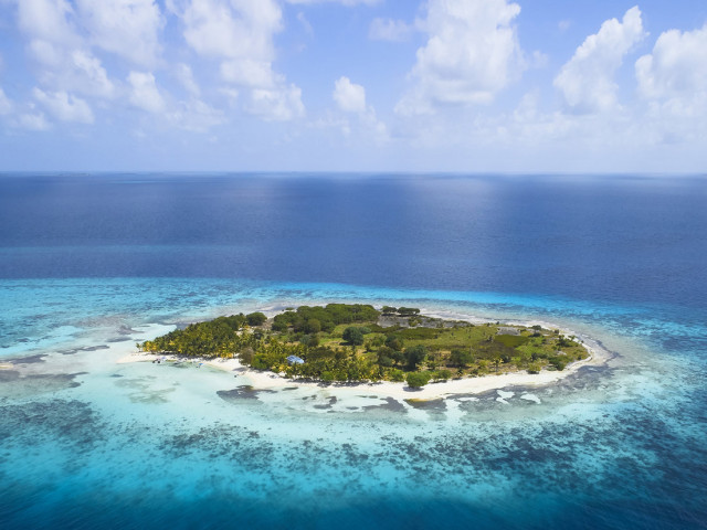 Stunningly Beautiful 3.4 Hectare Private Virgin Island for Sale Near Placencia Village, Belize