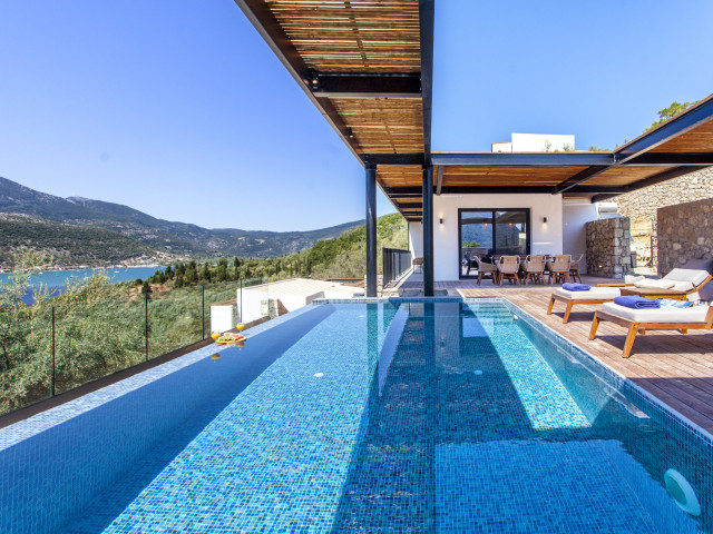 Brand New 4 Bedroom Luxury Villa with Breathtaking Panoramic Views for Sale on Lefkada Island, Greece