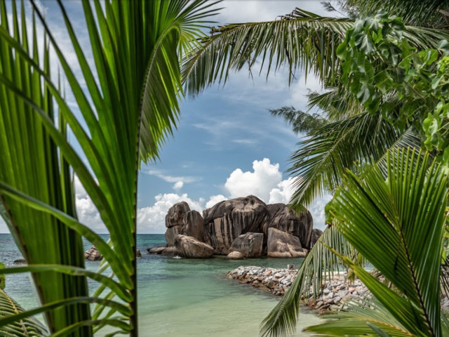 Beautiful 1.5 Hectare Beachfront Lot with Great Residential & Commercial Development Potential for Sale on Praslin Island, Seychelles