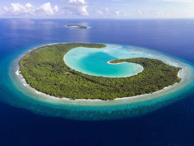 Unique 65 Hectare Private Virgin Island for Agricultural Development for Sale in the Maldives