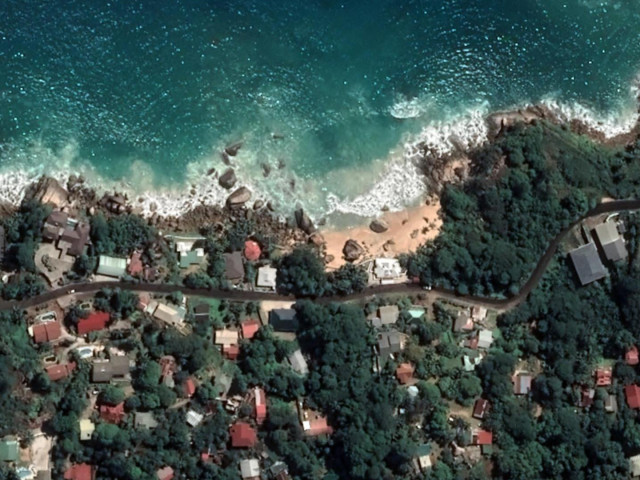 Large 5,000 m² Beachfront Lot for Residential or Commercial Development for Sale on Mahé's Northern Coast, Seychelles
