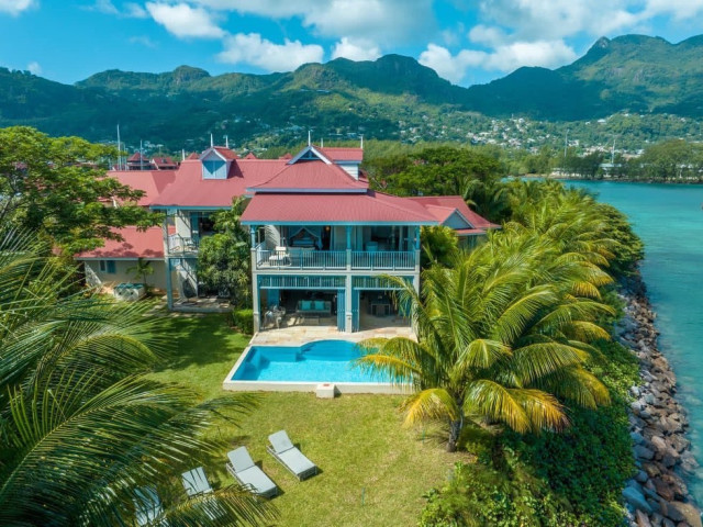 One-Of-A-Kind 8 Bedroom (6+2) Luxury Villa with Private Guest Cottage for Sale on Eden Island, Seychelles