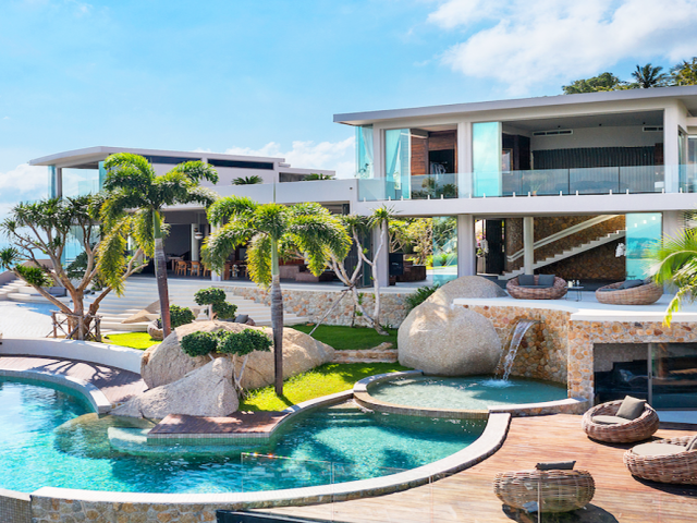 Spectacular 5 Bedroom Ultra-Luxury Seaview Villa with 360° Views for Sale on Chaweng Noi Peak, Koh Samui