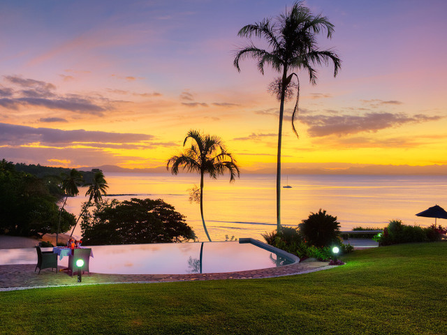 Award Winning 11 Villa Luxury Boutique Clifftop Resort for Sale on Taveuni Island, Fiji