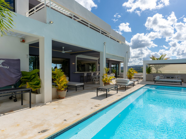 Spectacular Custom Villa Overlooking Las Terrenas & Playa Bonita with Amazing Outdoor Spaces