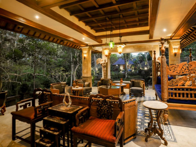 Newly Renovated 5 Bedroom Traditional Luxury Villa with Stunning Tropical River & Jungle Views for Sale in South Ubud, Bali