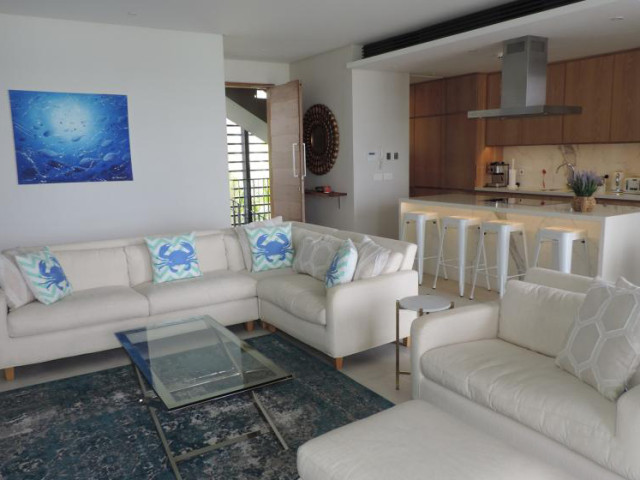Exclusive 3 Bedroom Luxury Designer Beachfront Apartment with Spectacular Sea Views for Sale in Mahé, Seychelles