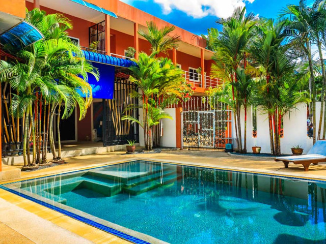Colourful 4 Bedroom Tropical Villa for Sale in Absolute Centre of Patong, Phuket