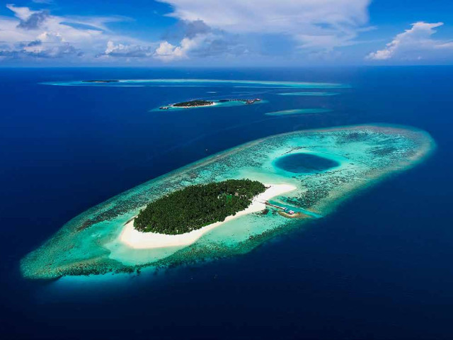 Exclusive 32 Room Island Eco Resort with 89 Room Overwater Bungalow Expansion Plan for Sale in the Maldives