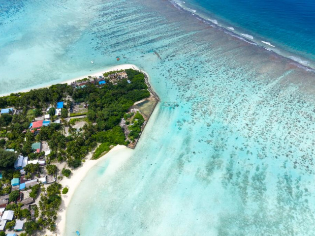 Functioning 42 Room Resort with 2 Hectare 50 Villa Development Expansion Plan for Sale in the Maldives