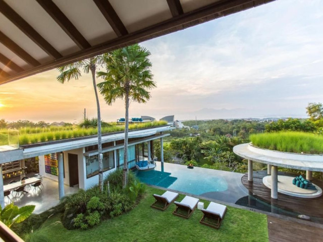 Impressive 4 Bedroom Contemporary Luxury Villa with Spectacular Valley Views for Sale in Uluwatu, Bali
