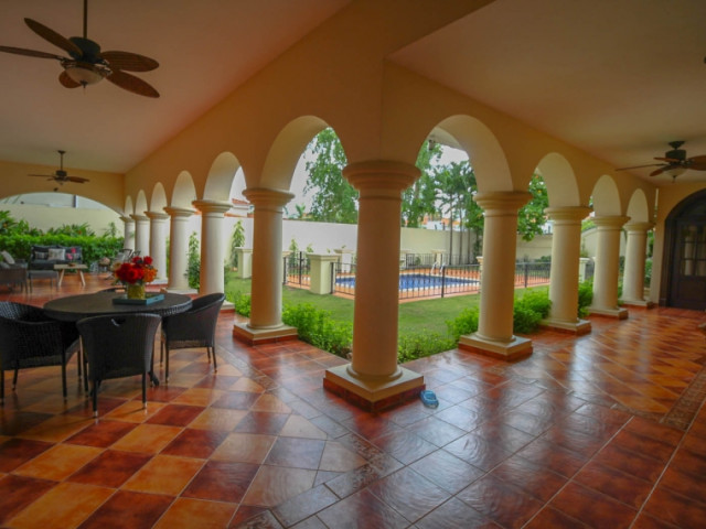 Traditional 7 Bedroom Hacienda Style Villa for Sale in Costa del Este, Panama City