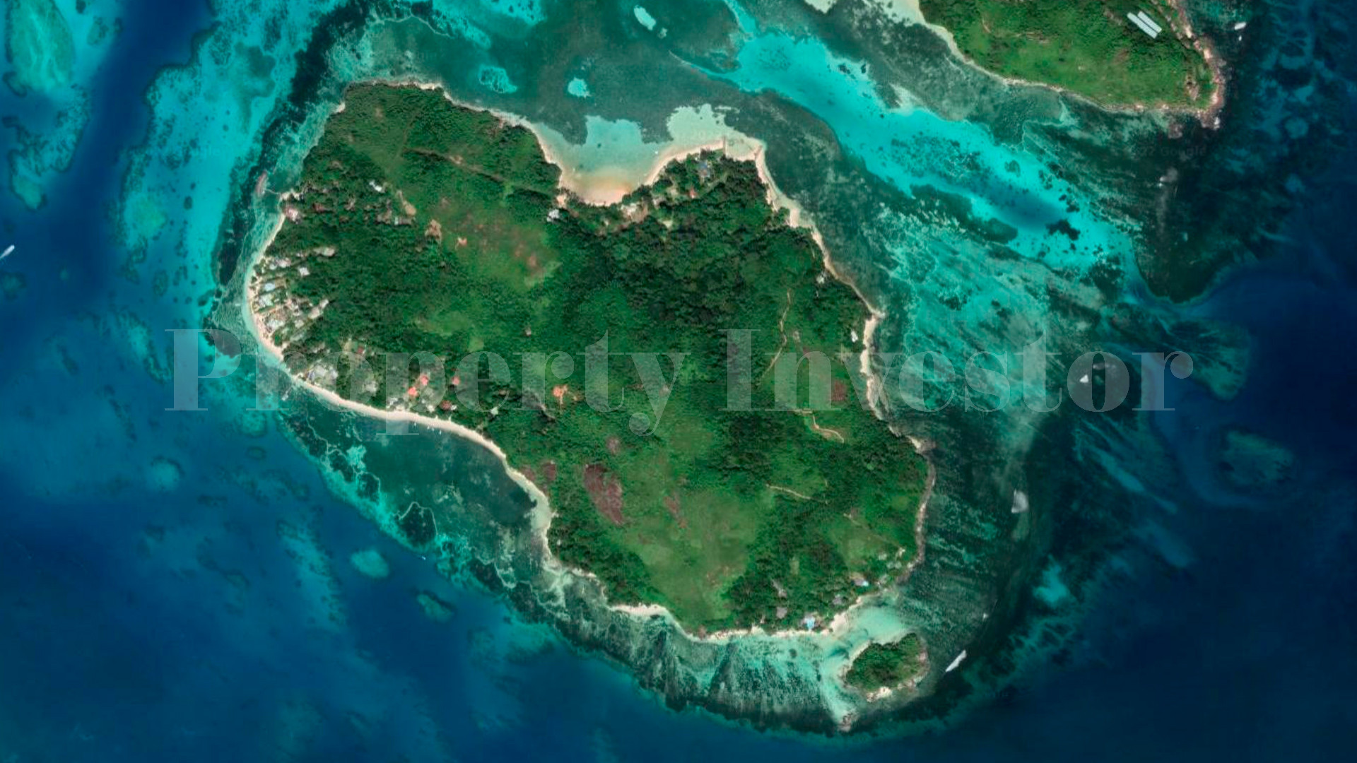 9,700 m² Lot for Tourism Development with 30 Metres of Beach Frontage for Sale on Cerf Island, Seychelles