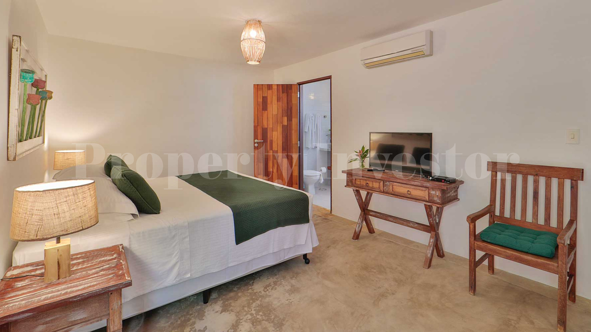 Stunning 8 Chalet Boutique Beachfront Hotel & Gourmet Restaurant Accessible to the Public for Sale in Japaratinga, Brazil