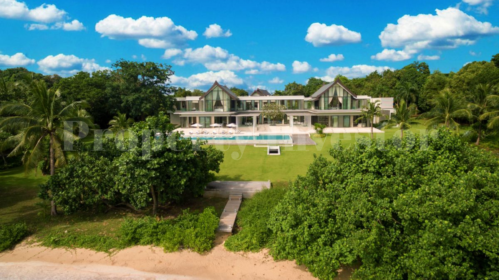 Incredible 6 Bedroom Luxury Beachfront Villa for Sale in Cape Yamu, Phuket