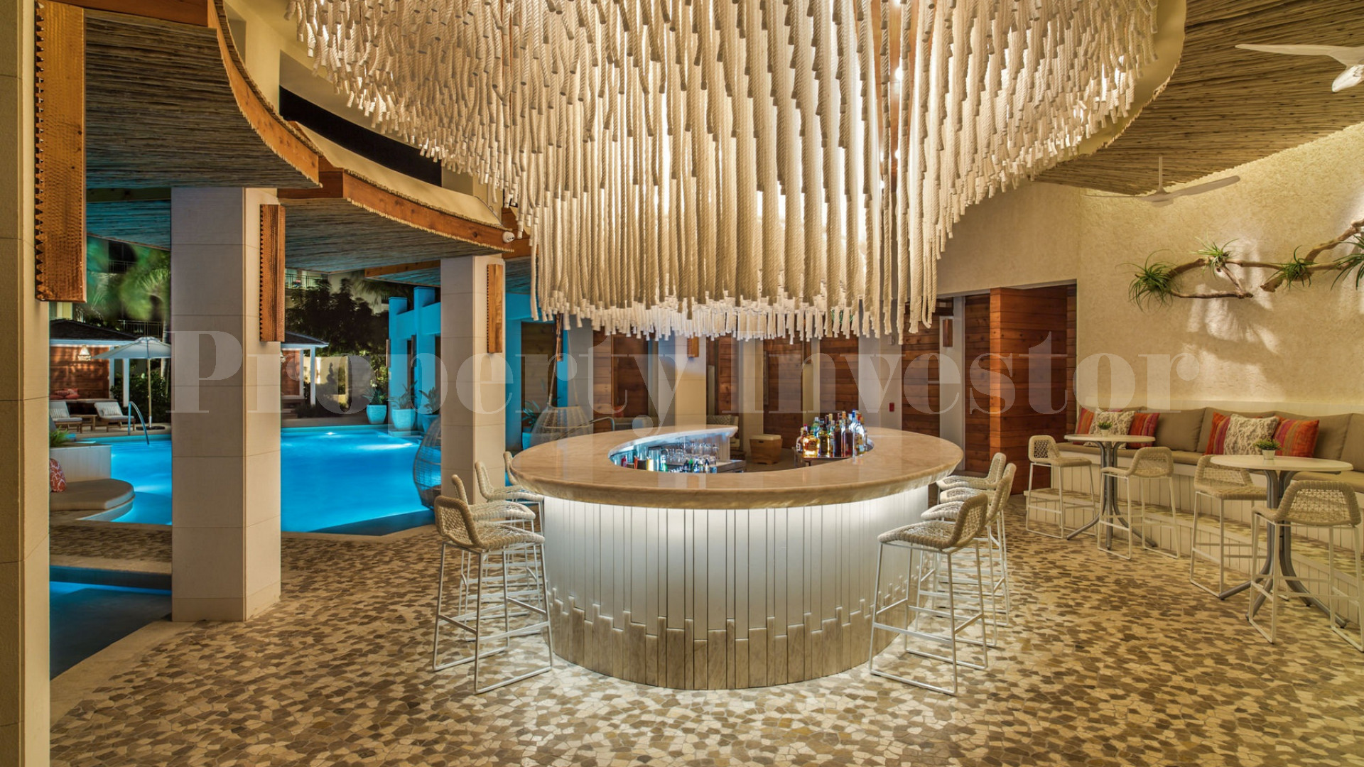 Exclusive 3 Bedroom Luxury Penthouse with Incredible Terrace & Panoramic Views for Sale on Long Bay Beach, Turks & Caicos