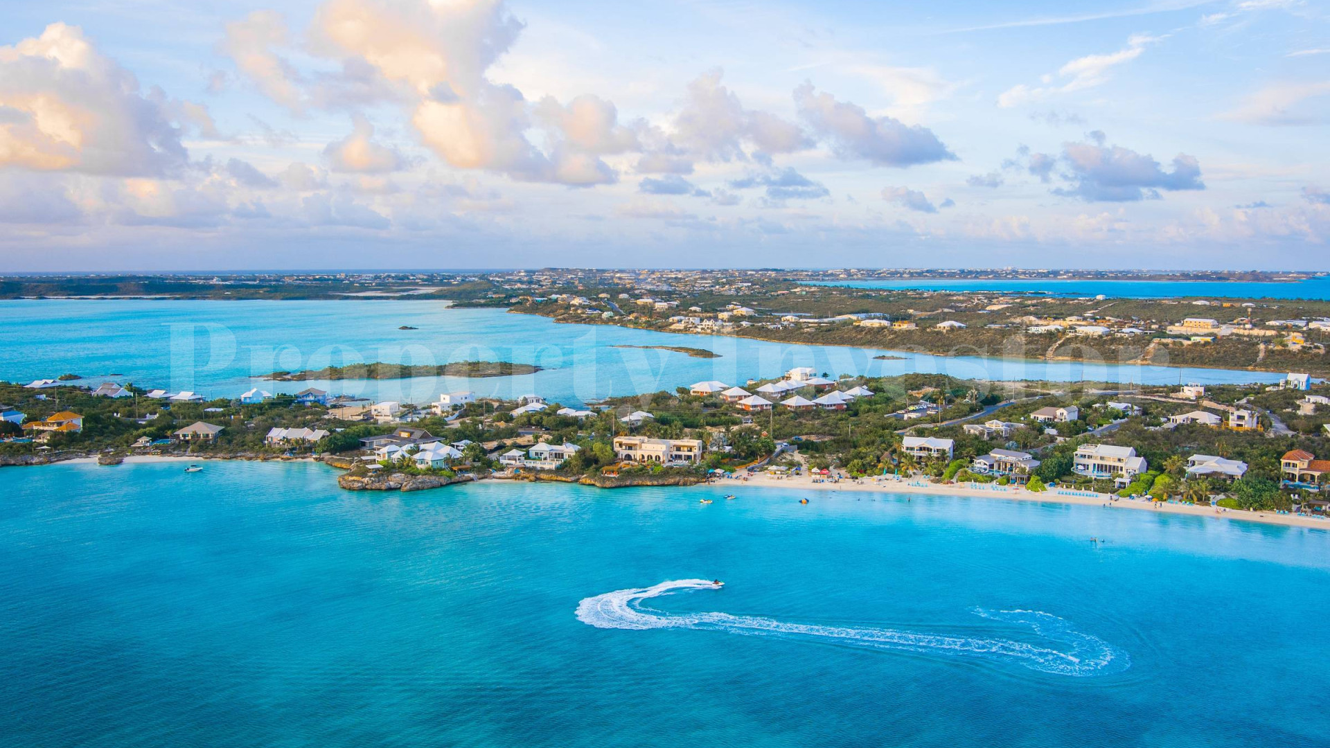 Exceptional 7 Bedroom Luxury Moroccan Style Beachfront Villa for Sale on Sapodilla Bay Beach, Turks & Caicos