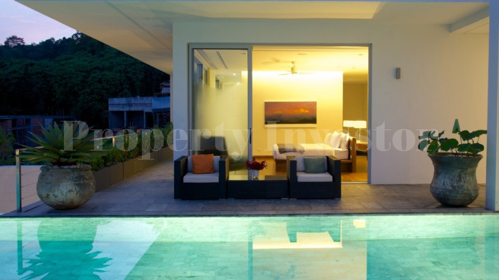 Modern 5 Bedroom Sea View Villa with Amazing Panoramic Views for Sale in Phuket
