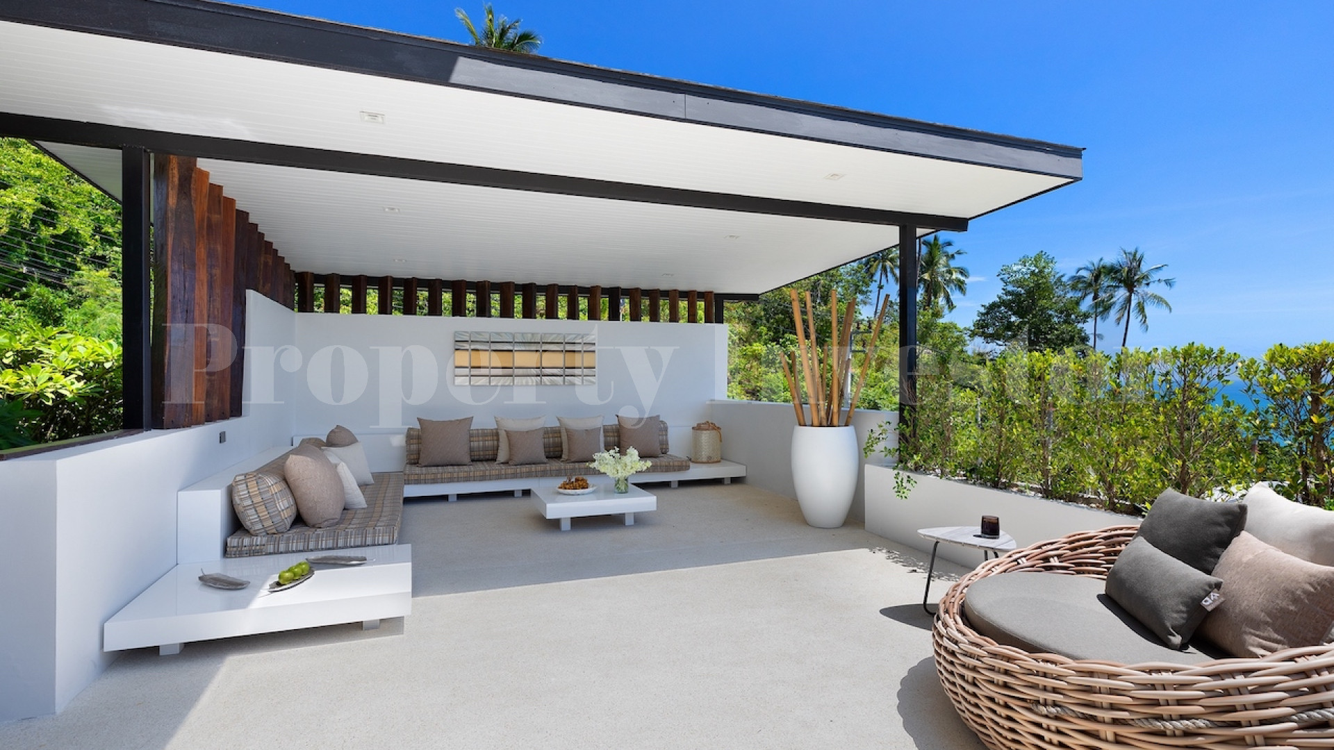 Modern 4 Bedroom Luxury Sea View Villa for Sale in Samui