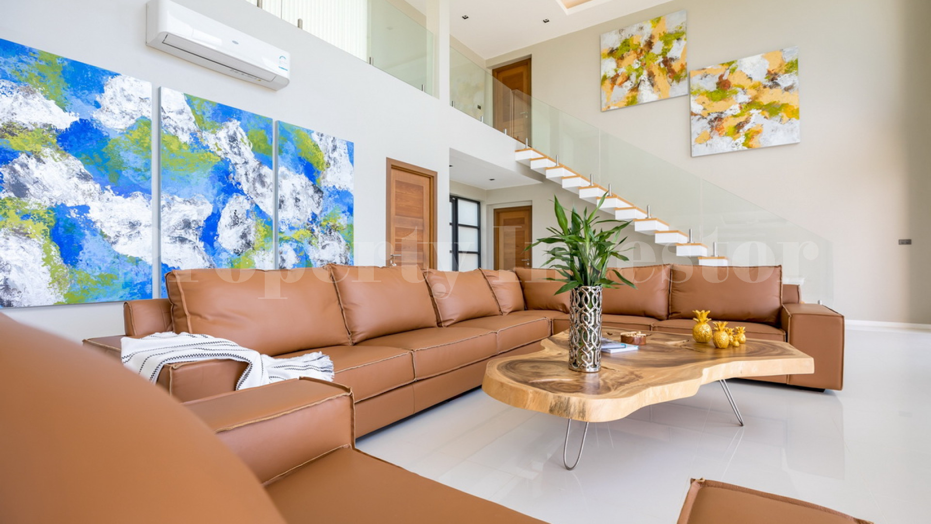 Фантастическая роскошная дизайнерская вилла с 4 спальнями с видом на море на о. Самуи