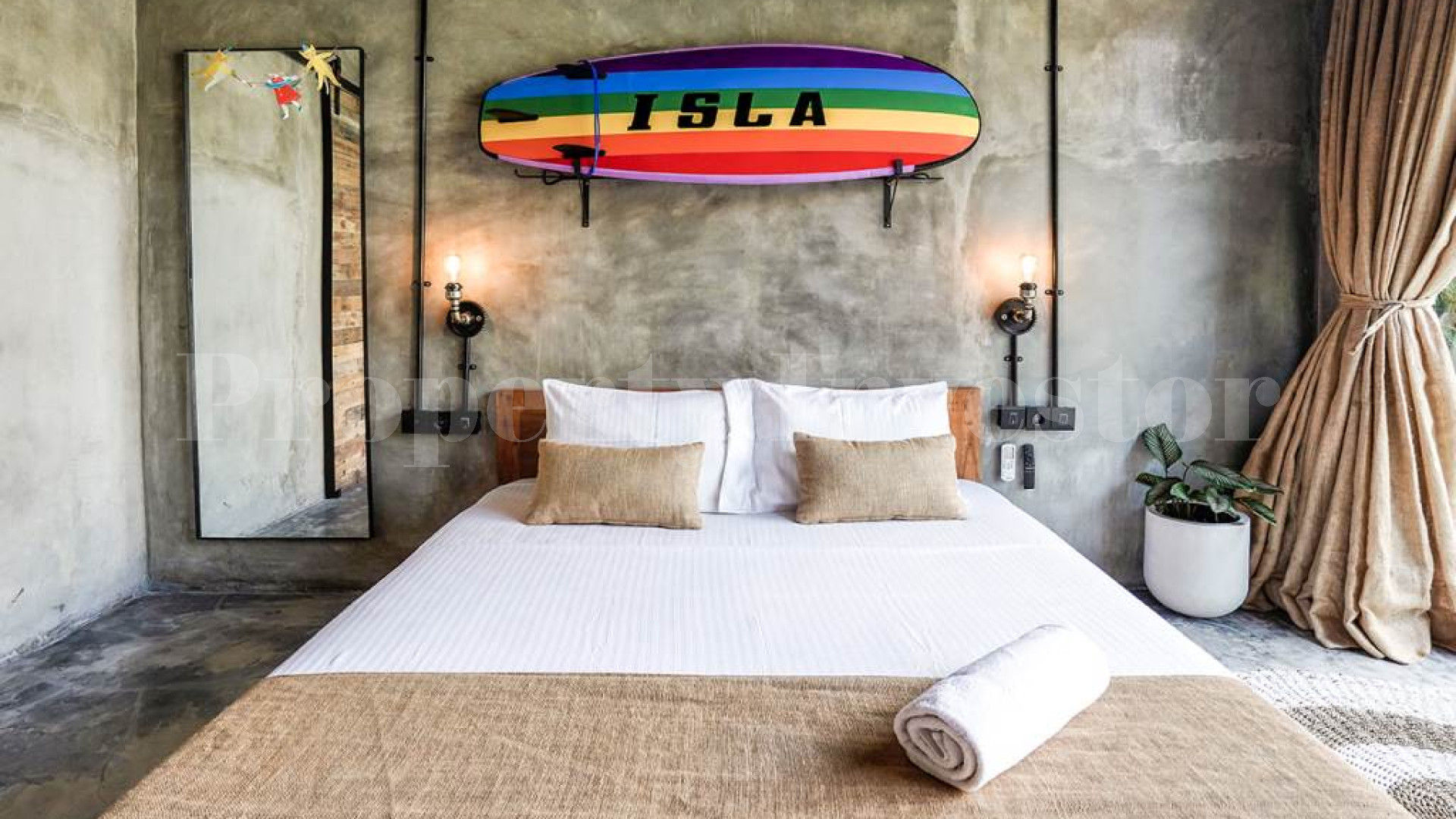 Modern 3 Bedroom Concrete Industrial Style Villa for Sale in Umalas, Bali