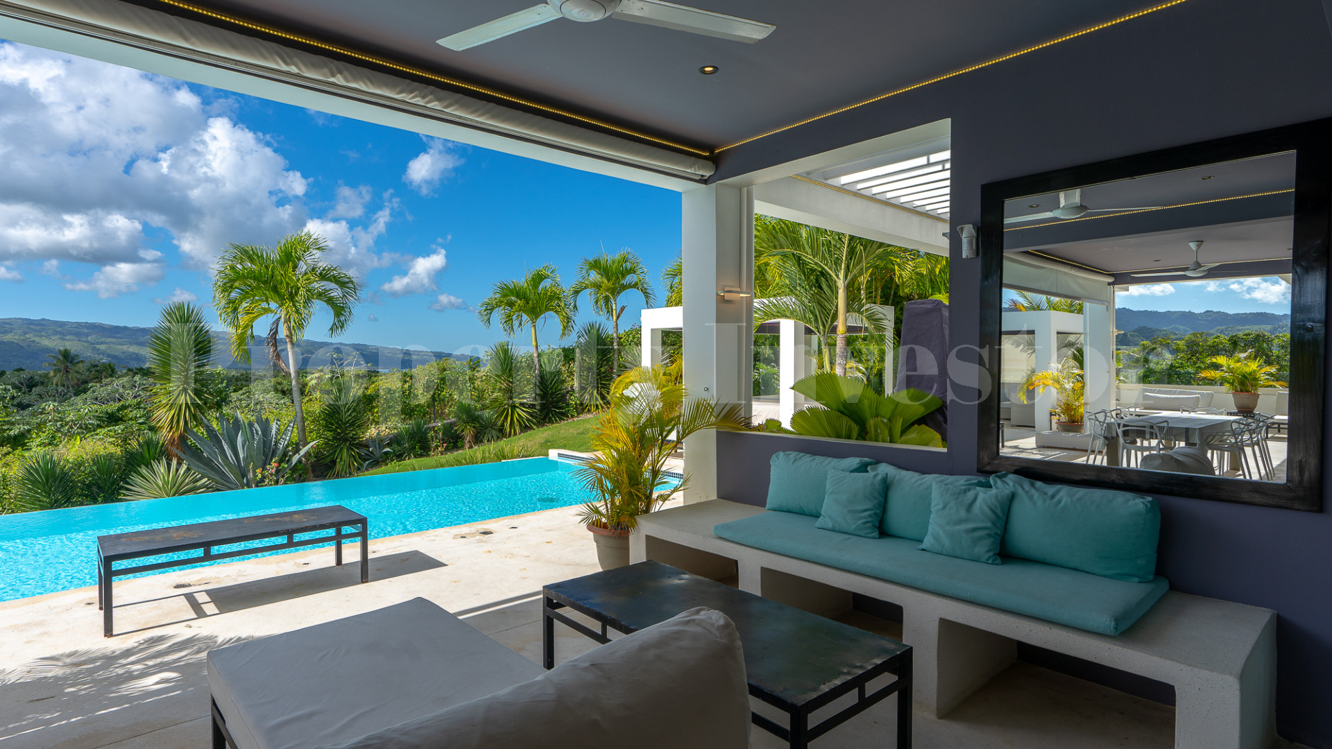 Spectacular Custom Villa Overlooking Las Terrenas & Playa Bonita with Amazing Outdoor Spaces