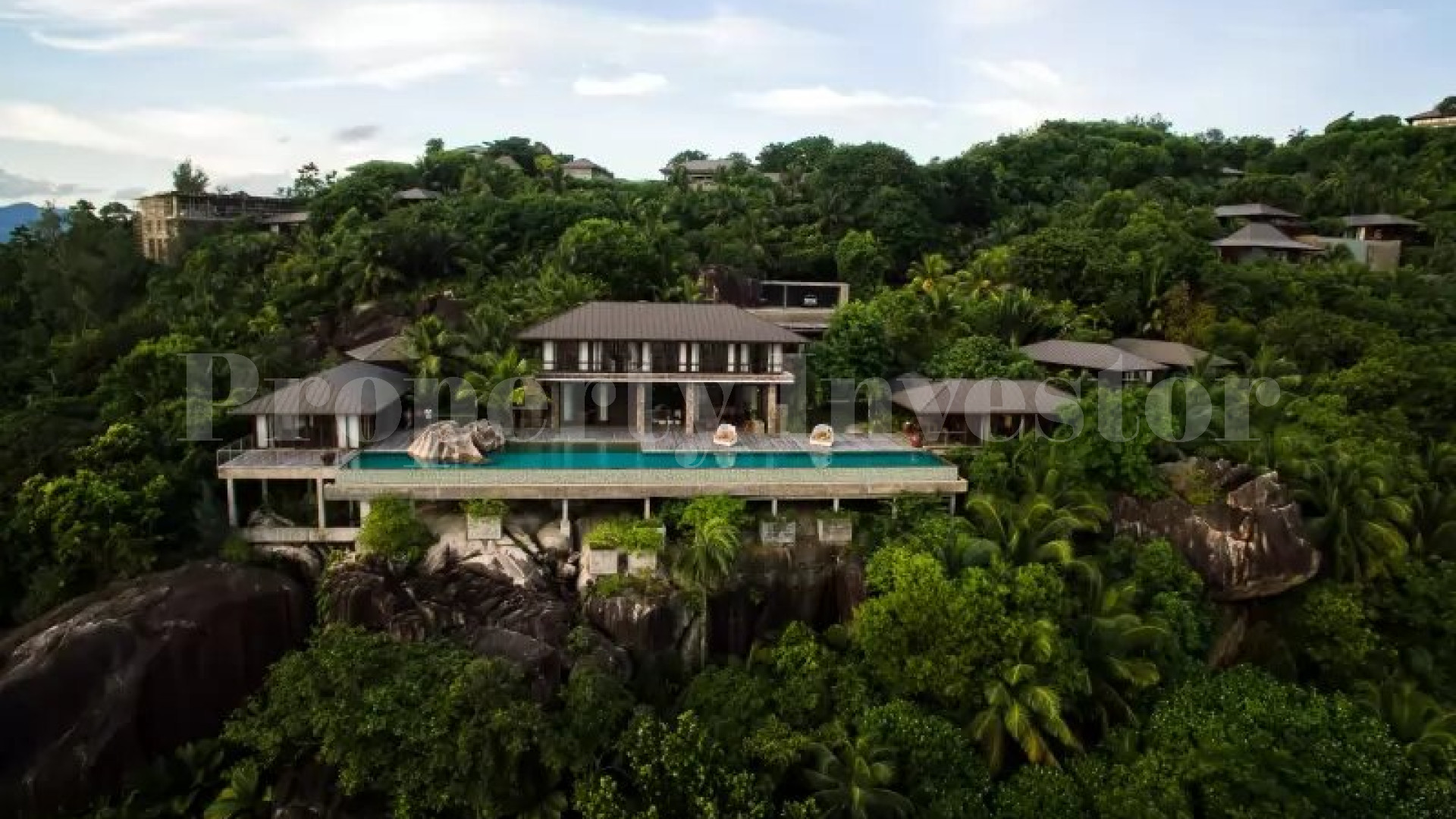 Outstanding 7 Bedroom Luxury Hillside Resort Residence with Incredible Panoramic Ocean Views for Sale in Mahé, Seychelles