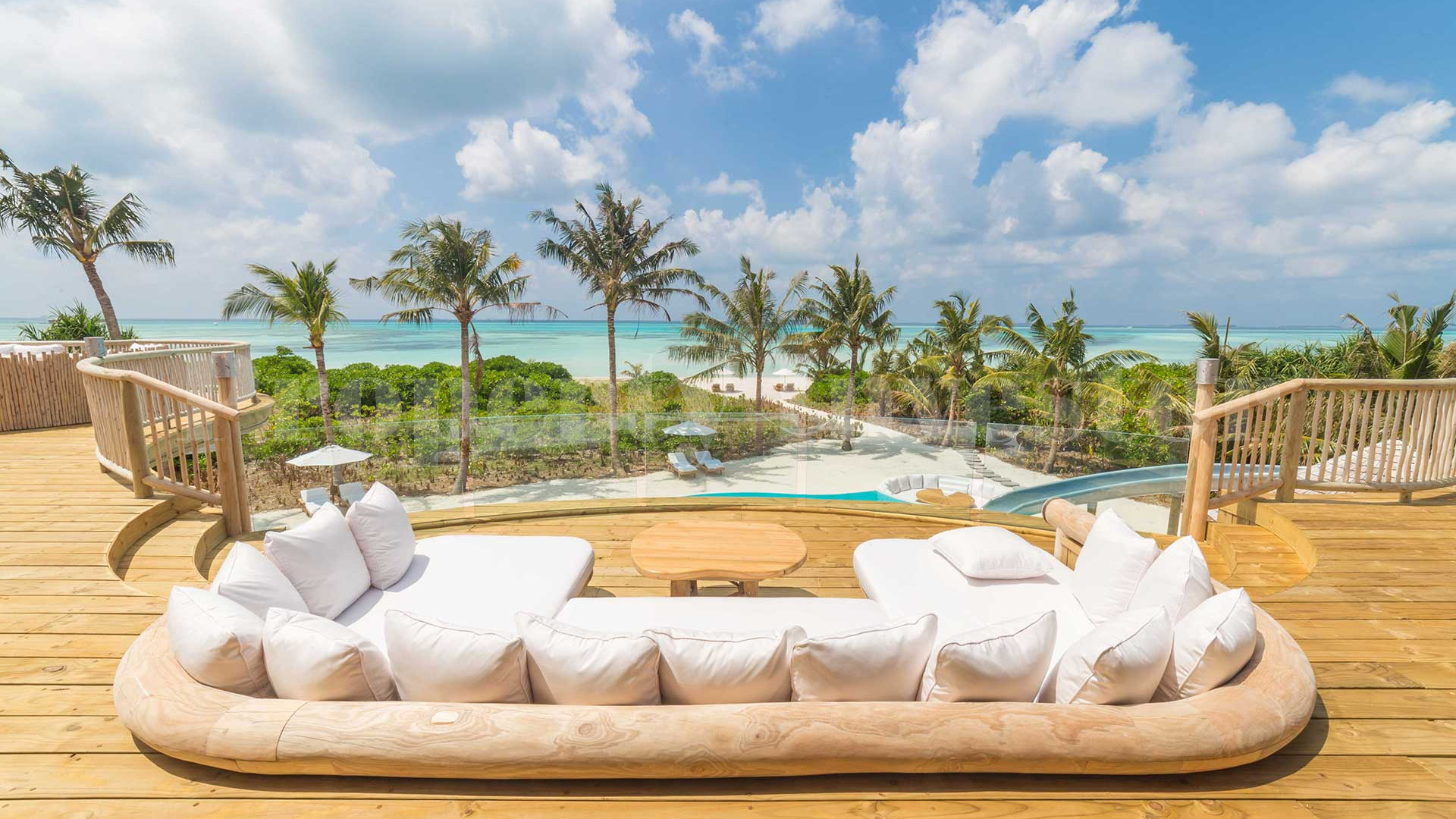 Exclusive 3 Bedroom Private Island Beach Residence with Slide for Sale in the Maldives