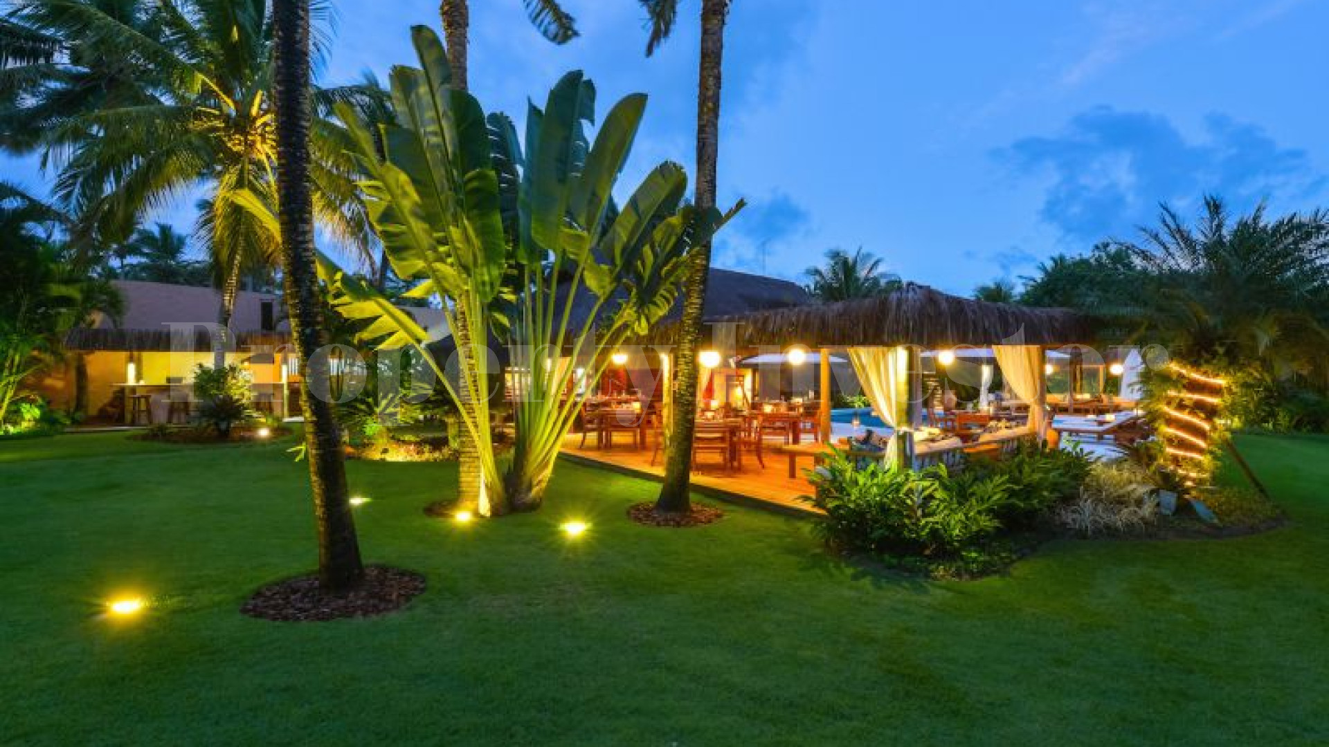 Elegant 10 Bungalow & Villa Boutique Beach Resort for Sale in Trancoso, Brazil