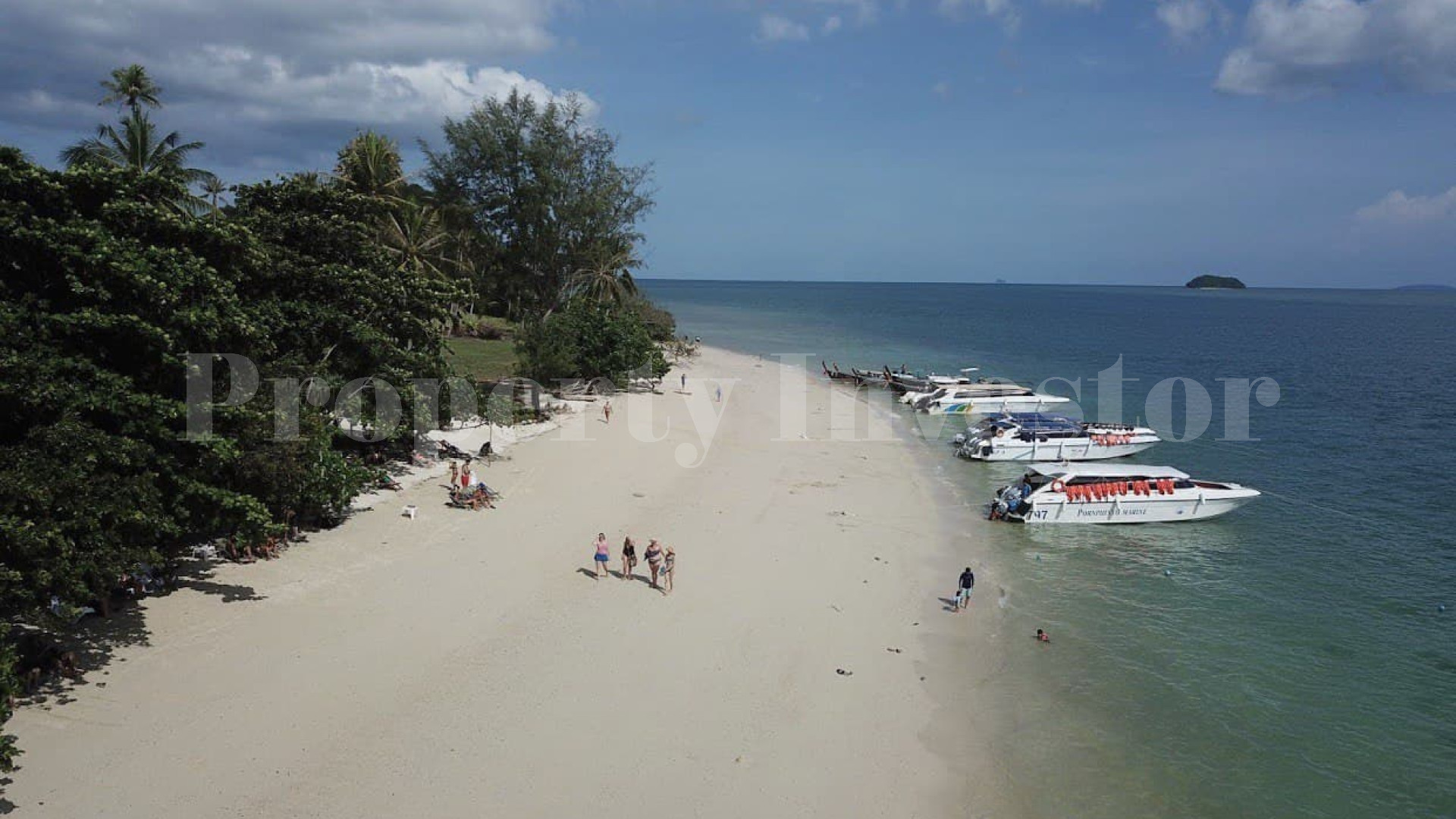 Private 44.5 Hectare Private Virgin Island Paradise for Development in Thailand