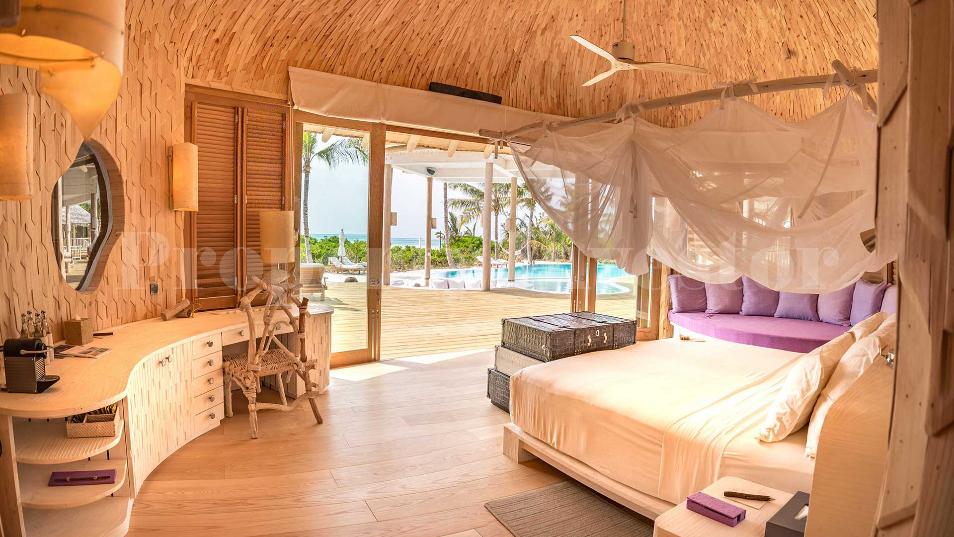 Exclusive 3 Bedroom Private Island Beach Residence with Slide for Sale in the Maldives