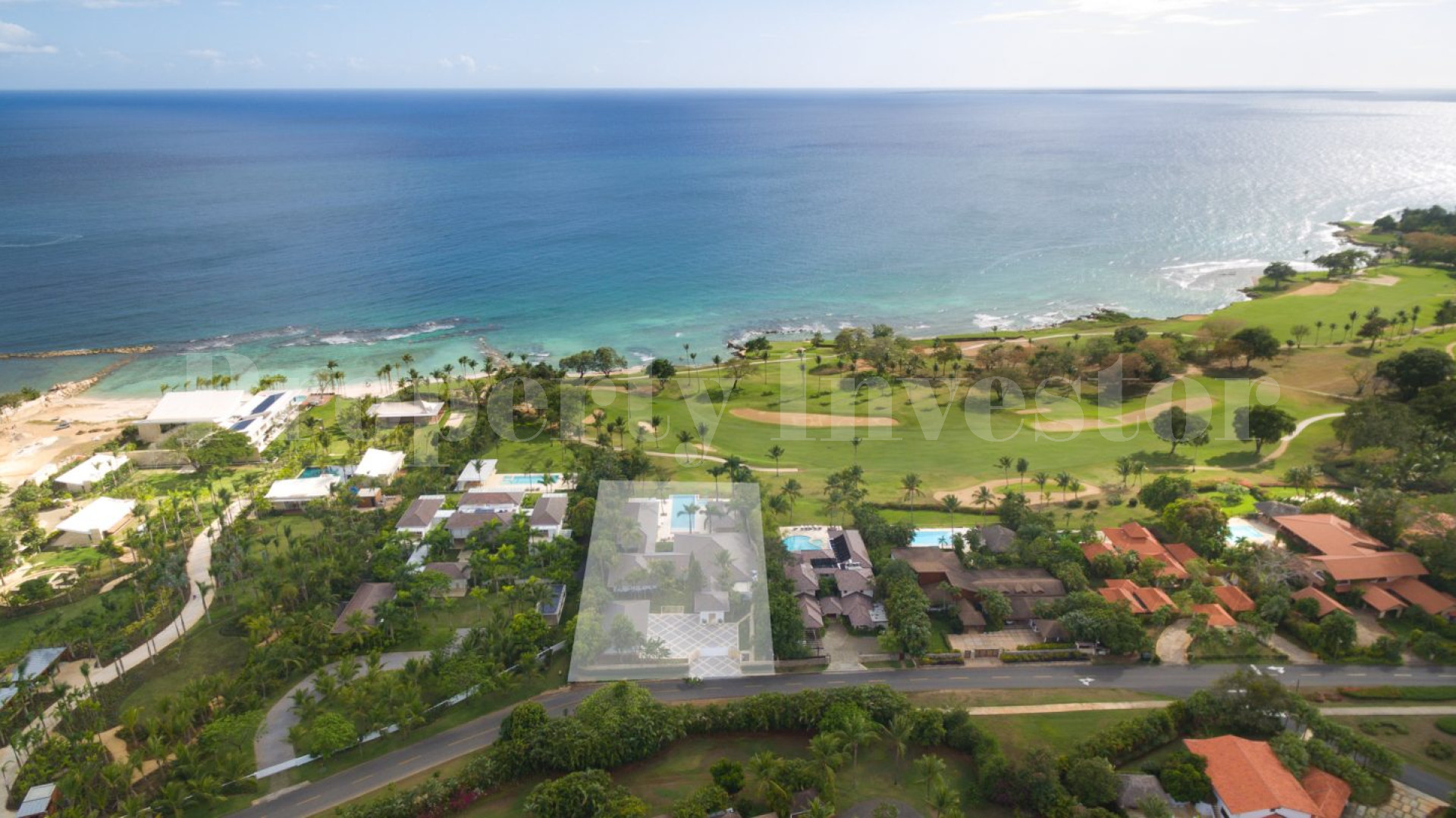 Modern Colonial 7 Bedroom Luxury Villa with Fabulous Golf & Ocean Views for Sale in La Romana, Dominican Republic