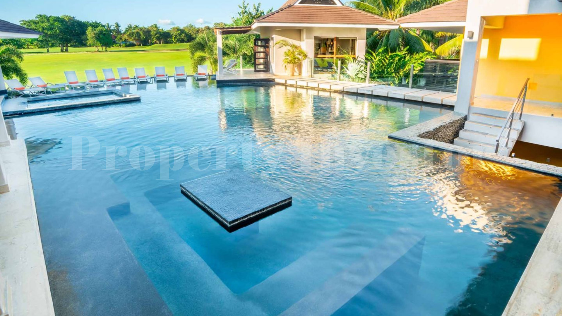 Extravagant 6 Bedroom Luxury Designer Golf Villa for Sale in La Romana, Dominican Republic