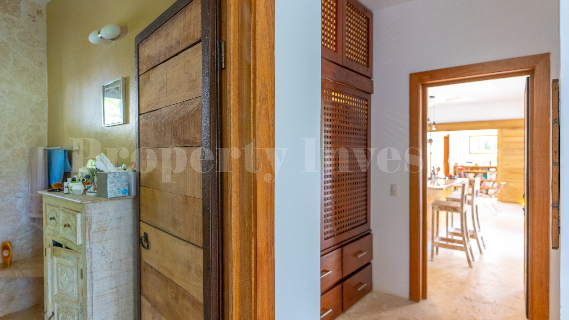 Magnificent 5 Bedroom Private Colonial Style Beachfront Villa for Sale in La Esperanza, Las Terrenas