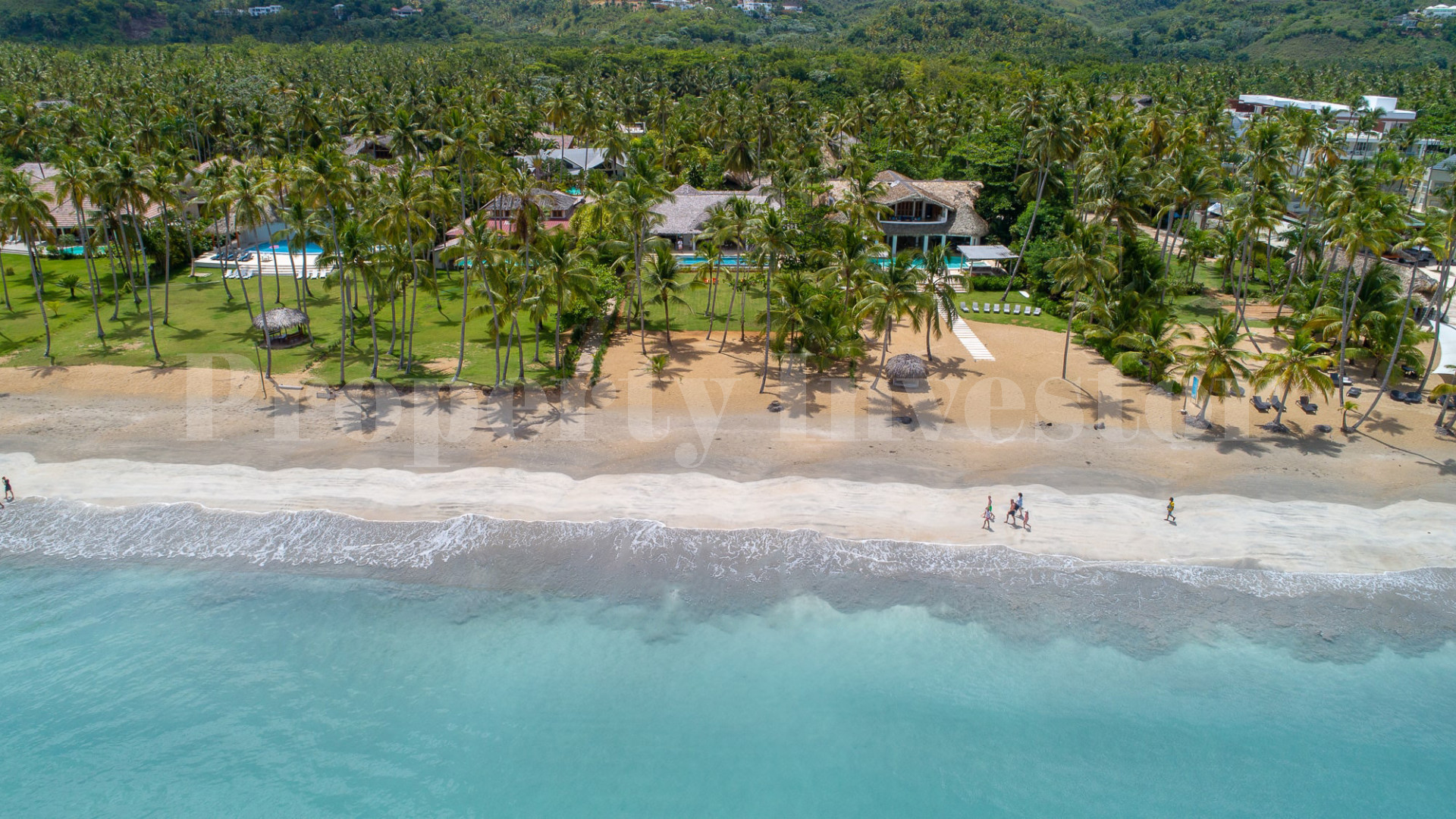 Beautiful 5 Bedroom Luxury Beachfront Villa for Sale at Playa Coson, Las Terrenas