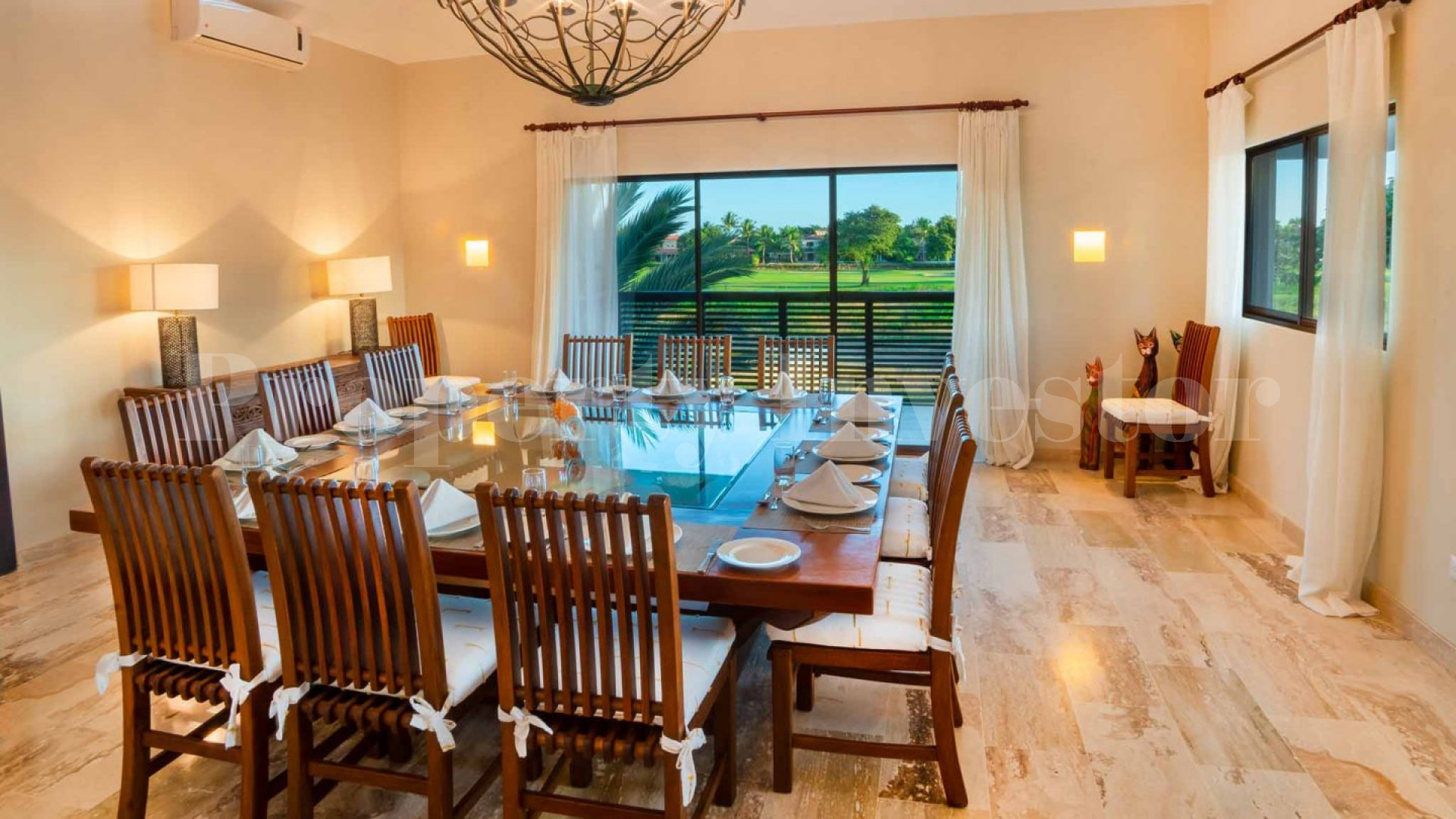 Extravagant 6 Bedroom Luxury Designer Golf Villa for Sale in La Romana, Dominican Republic