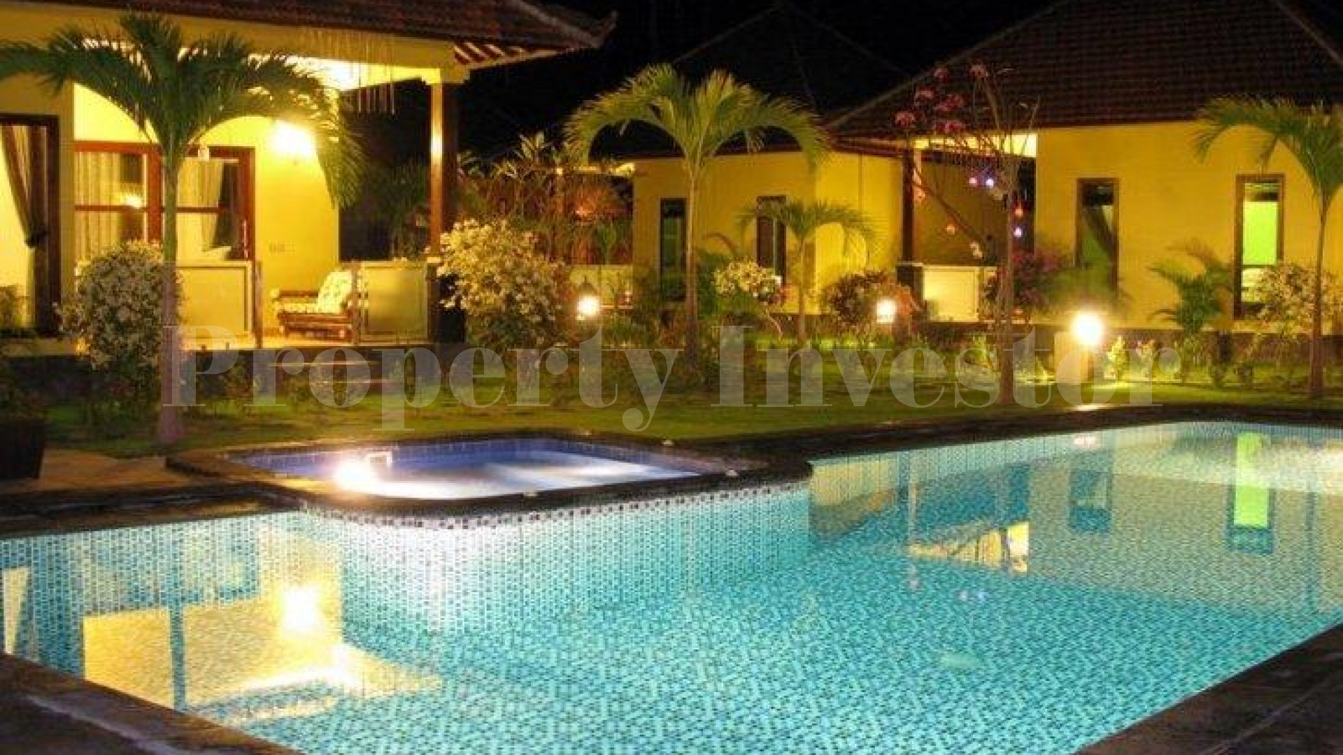 Fully Operational 9 Bungalow Beachfront Boutique Hotel for Sale in Candidasa, Bali