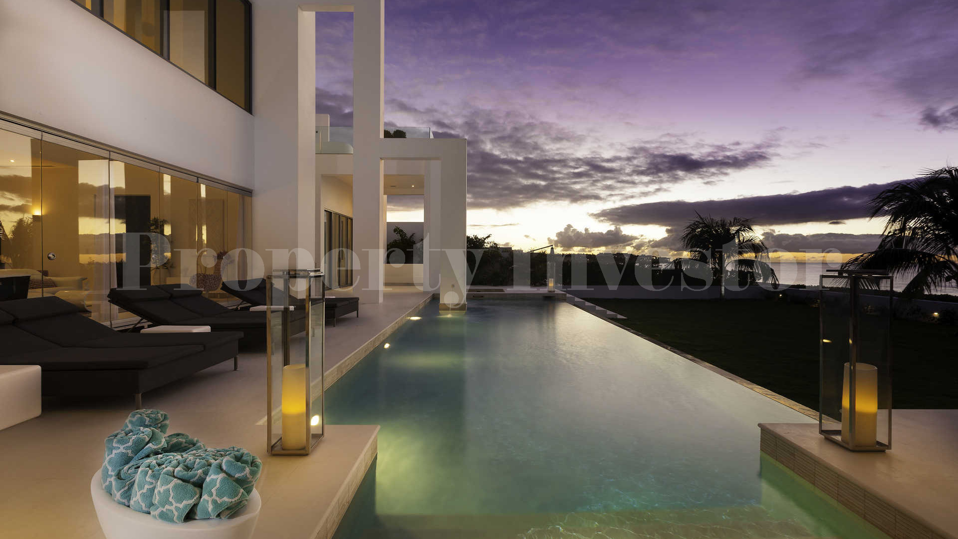 Contemporary 8 Bedroom Luxury Beachfront Villa in Anguilla