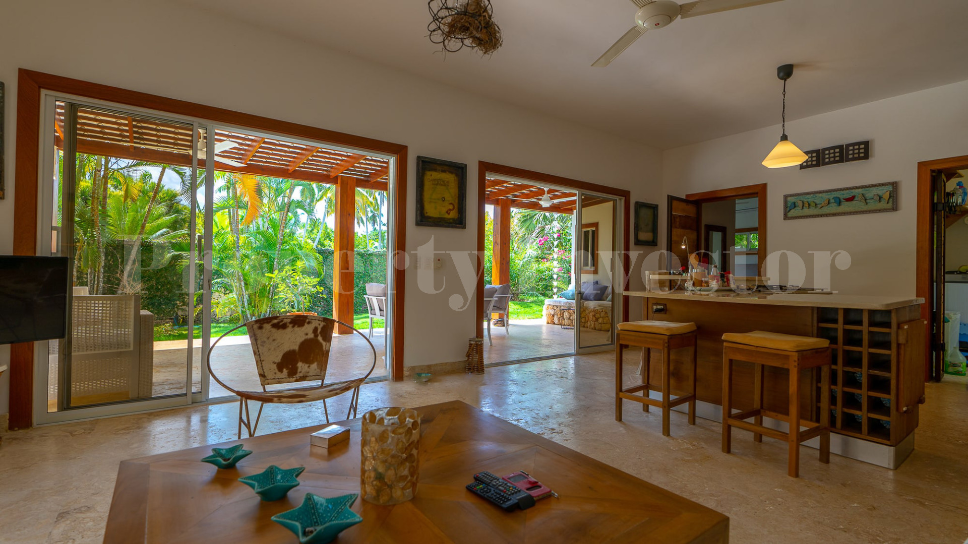 Magnificent 5 Bedroom Private Colonial Style Beachfront Villa for Sale in La Esperanza, Las Terrenas