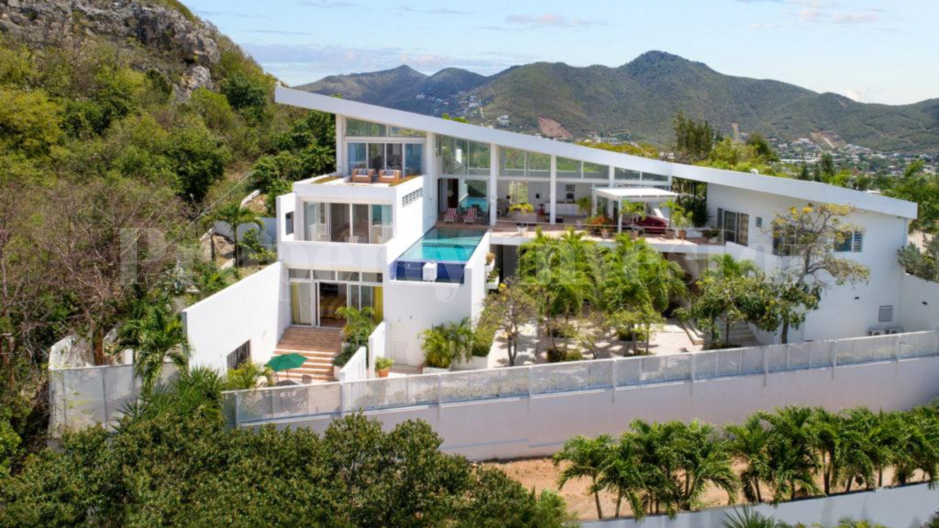 Stunning One-of-a-Kind 5 Bedroom Oceanview Luxury Villa for Sale in Pelican Key, St. Maarten