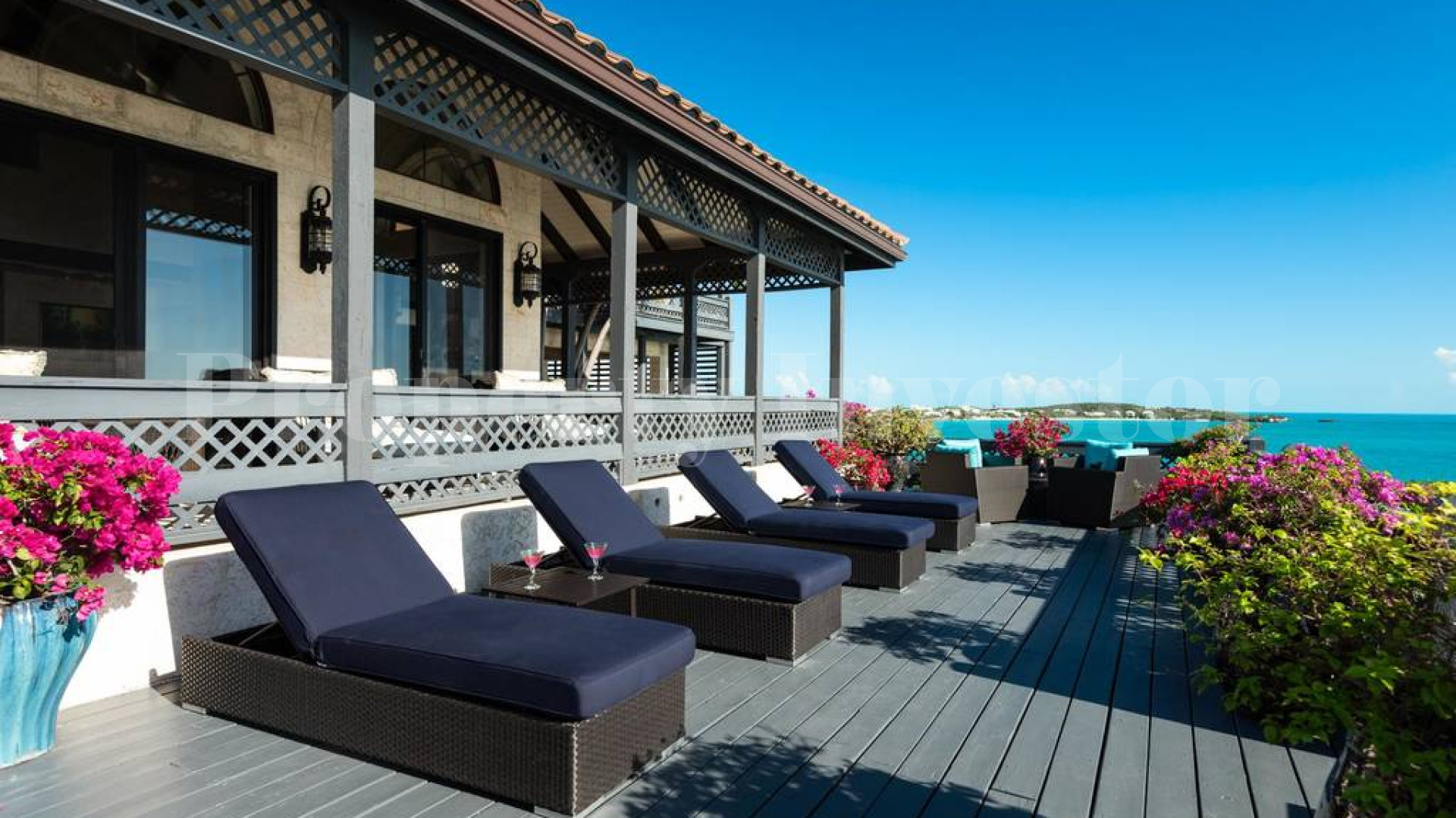 Incredible 6 Bedroom Luxury Oceanview Villa with Private Beach Access for Sale in Sapodilla Bay, Turks & Caicos