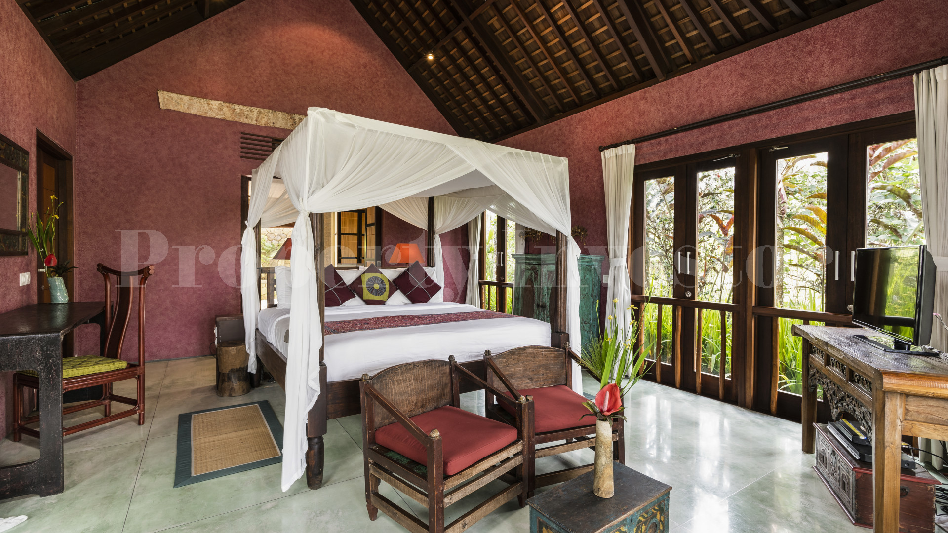 Exceptional 6 Bedroom Estate with Stunning Jungle & Valley Views for Sale in North-Ubud, Bali