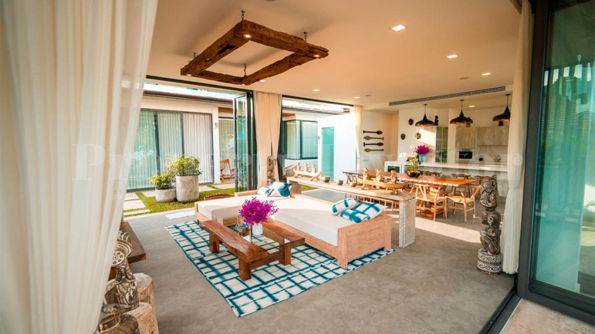 Breathtaking 6 Bedroom Beachfront Villa for Sale in Samui