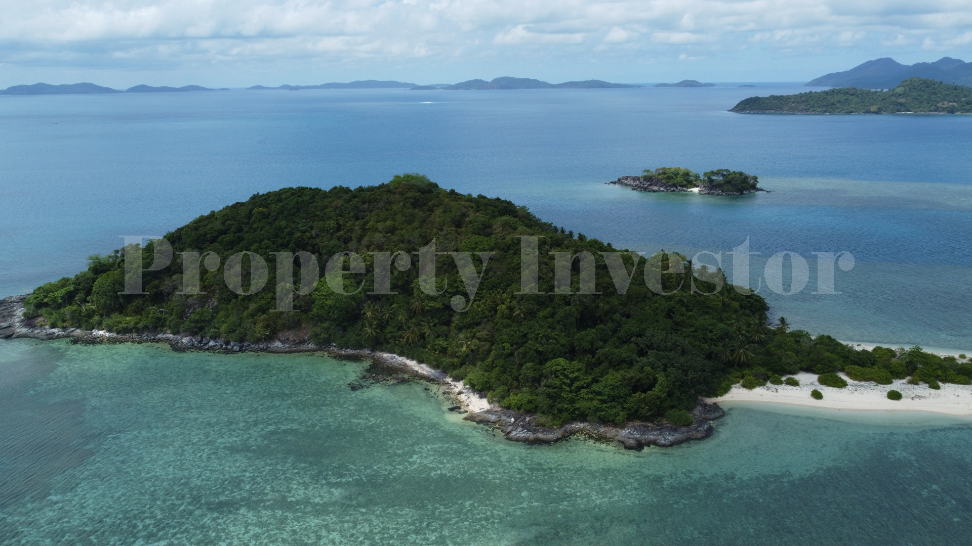 Untouched 7 Hectare Virgin Island for Commercial Development for Sale in the Riau Islands, Indonesia