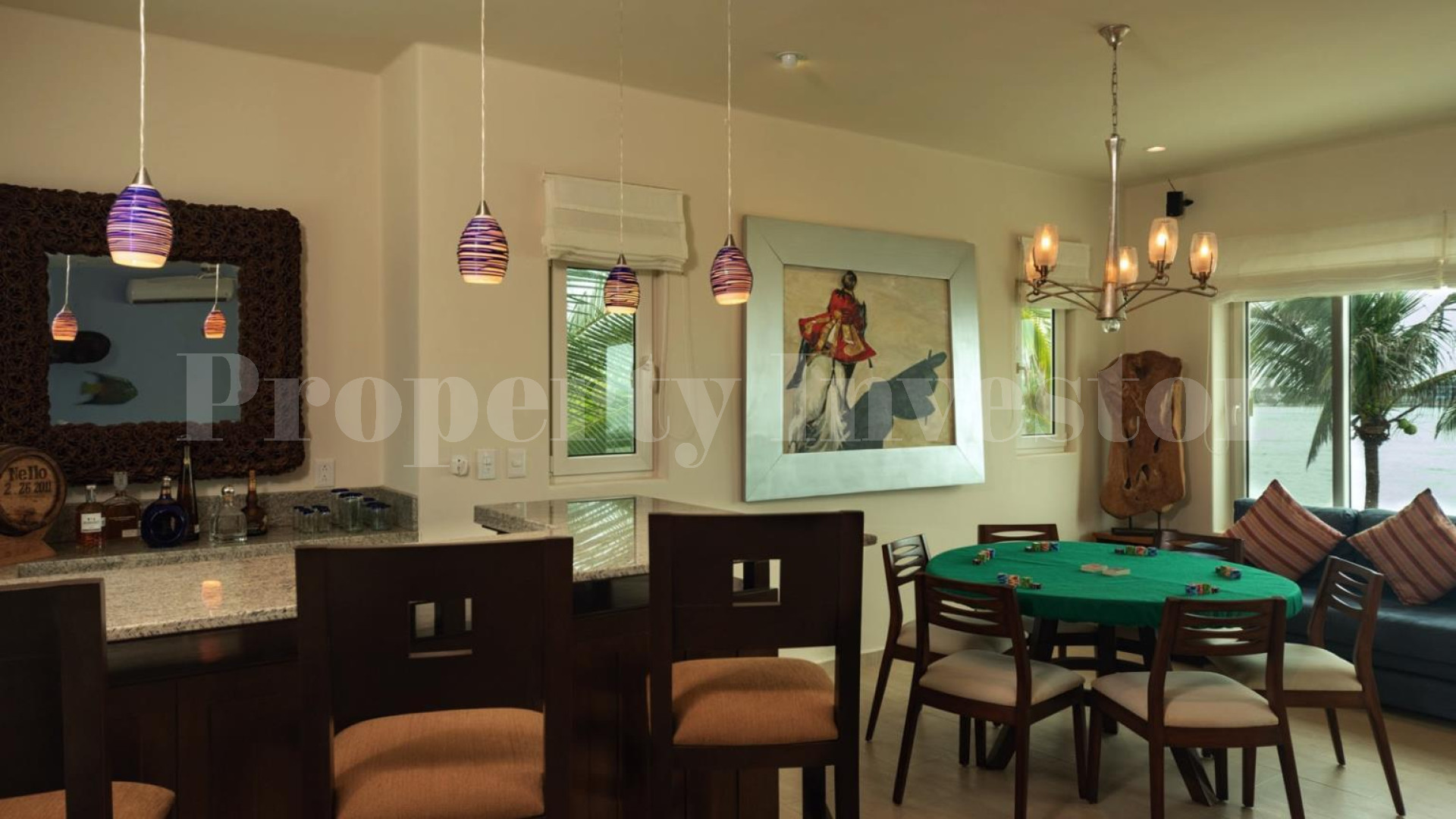 Incredible 6 Bedroom Luxury Beachfront Villa with Private Beach Access for Sale in Akumal, Mexico